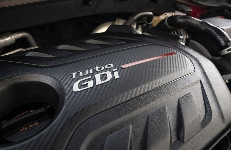 Turbocharged 2022 KIA Sportage Engine.