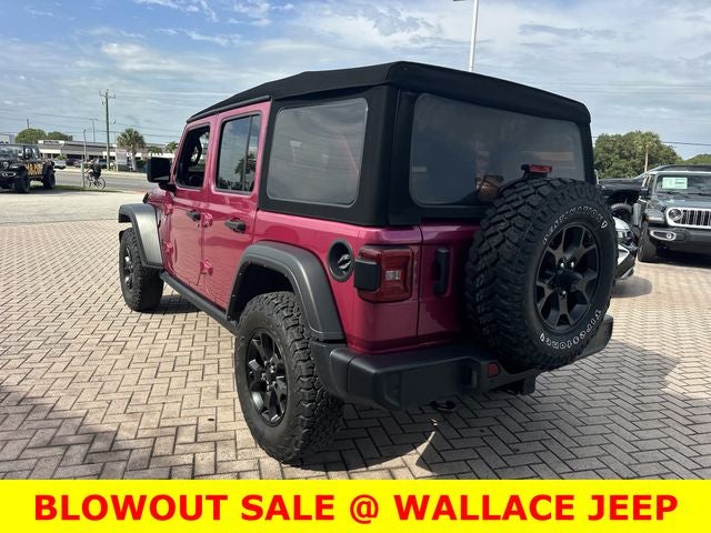 2022 Jeep Wrangler Unlimited Willys