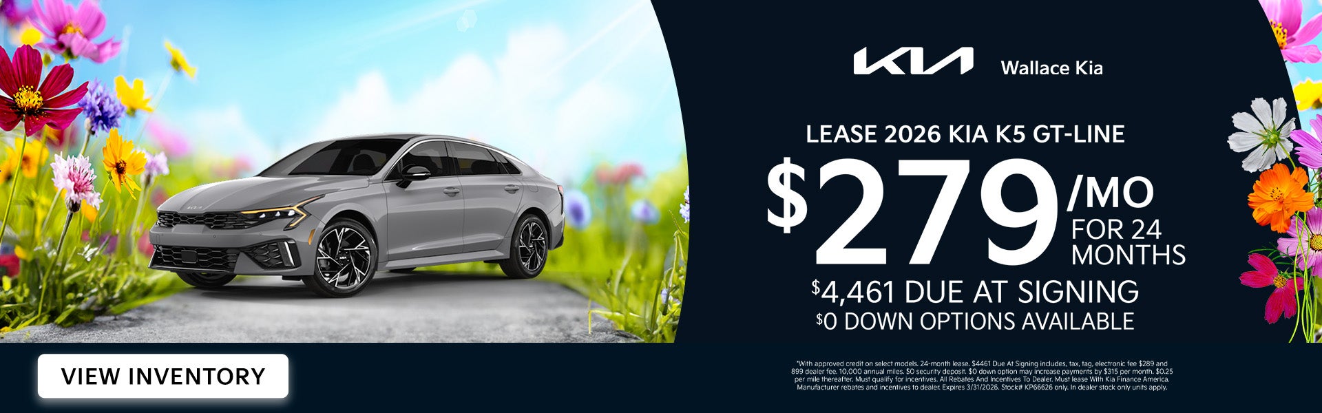 Kia K5 Special Offer