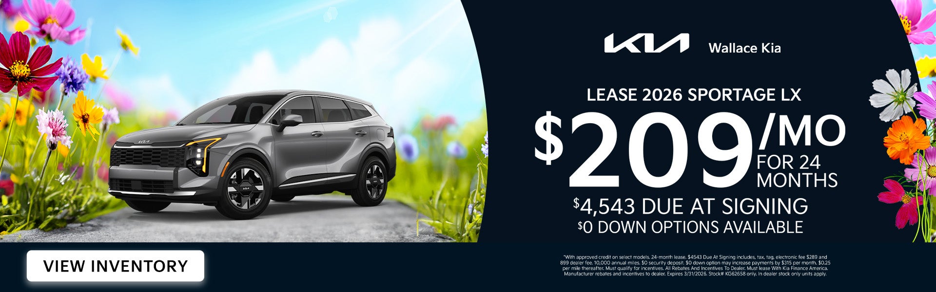 Kia Sportage Special Offer