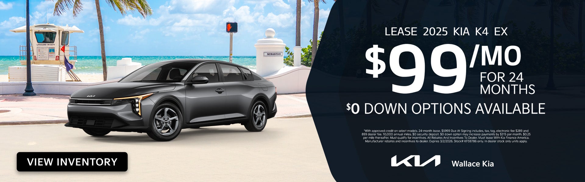 Kia K4 Special Offer