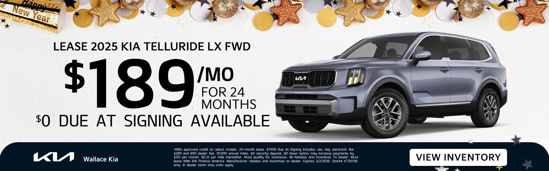 Kia Telluride Special Offer