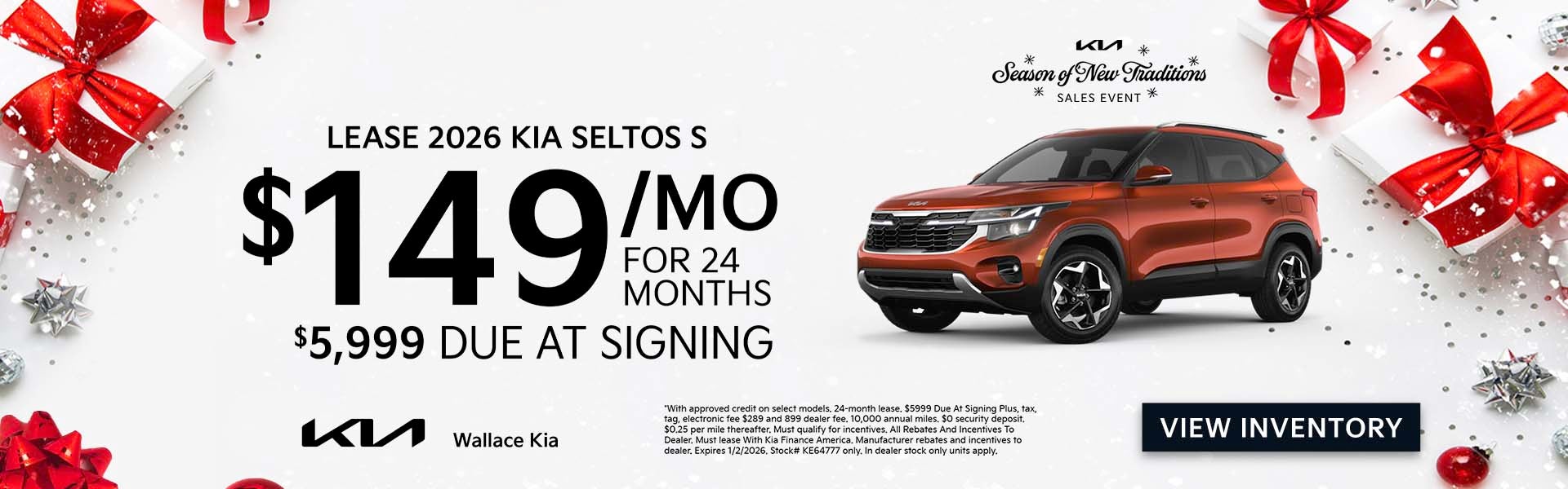 Kia Seltos Special Offer