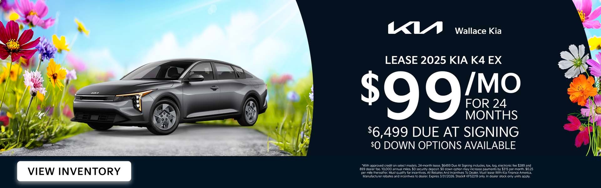 Kia K4 Special Offer