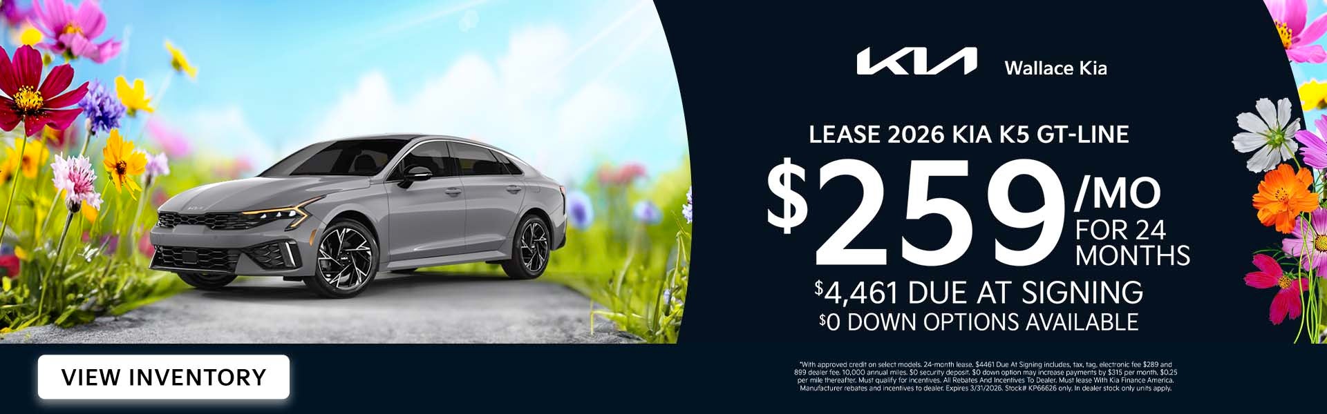 Kia K5 Special Offer