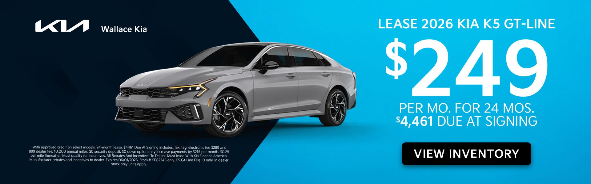 Kia K5 Special Offer