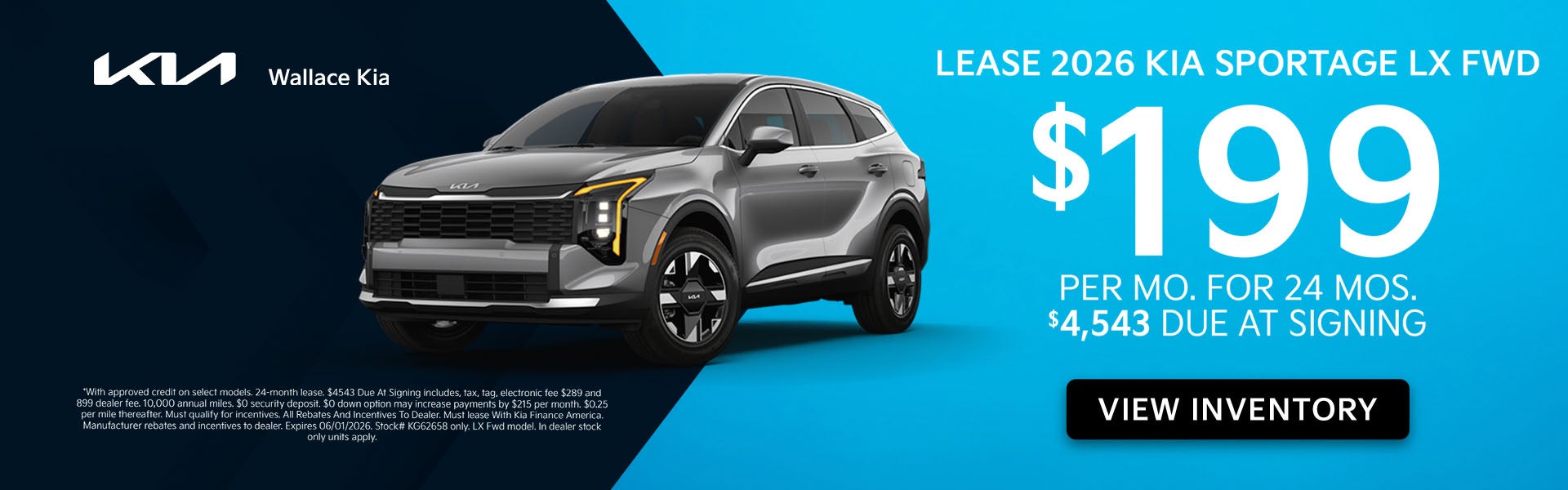 Kia Sportage Special Offer